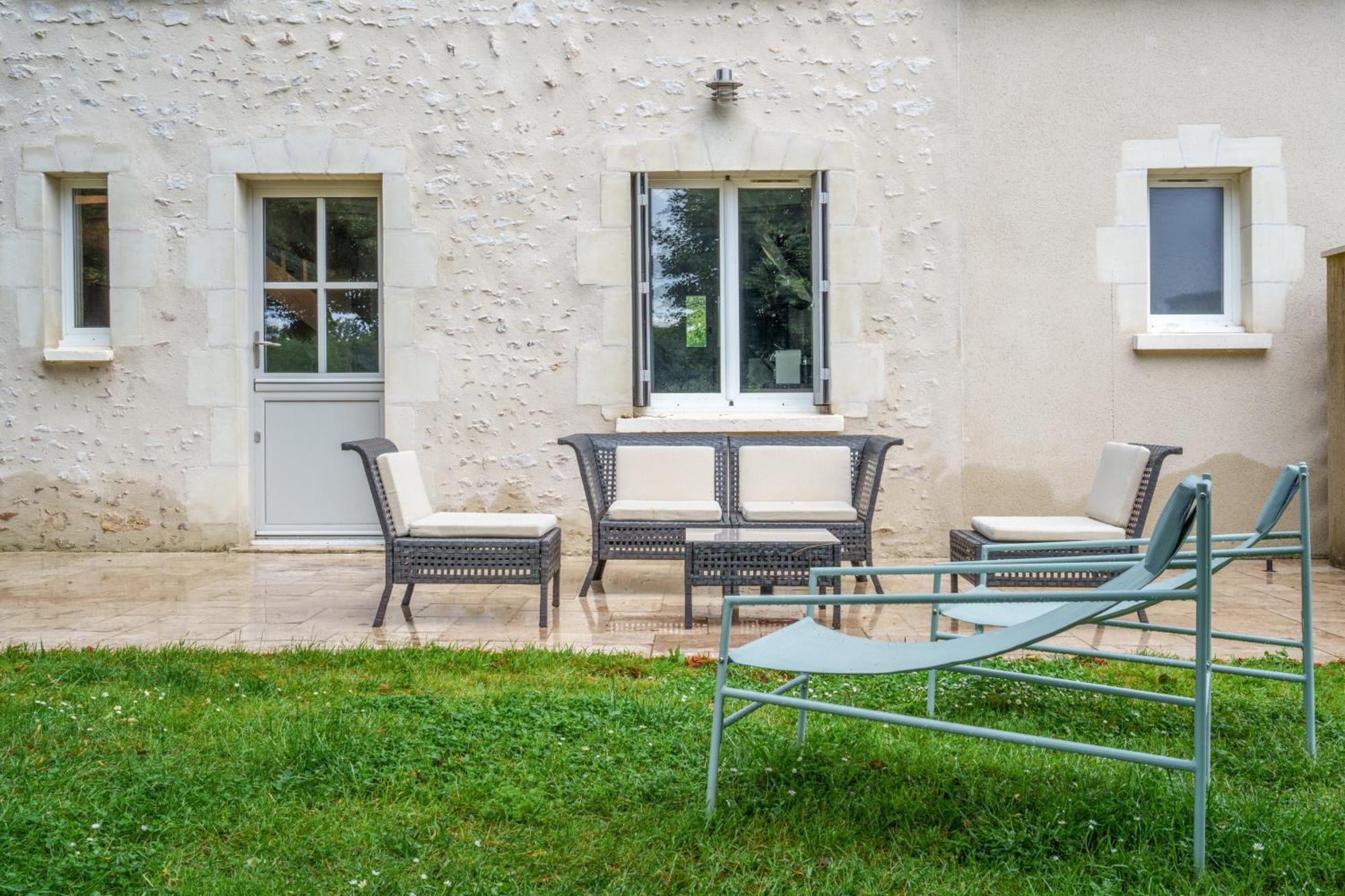 Maison Campagne Proche Tours Et Loches 6 Personnes Saint-Branchs Exterior foto